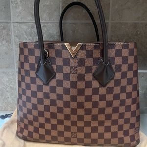 Louis Vuitton Damier Ebene Kensington Tote